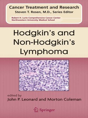 cover image of Hodgkin's and Non-Hodgkin's Lymphoma